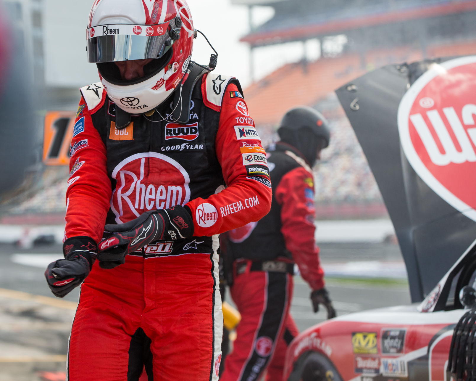 NASCAR's Xfinity Series 38th Annual Alsco 300 action on Saturday at Charlotte Motor Speedway.